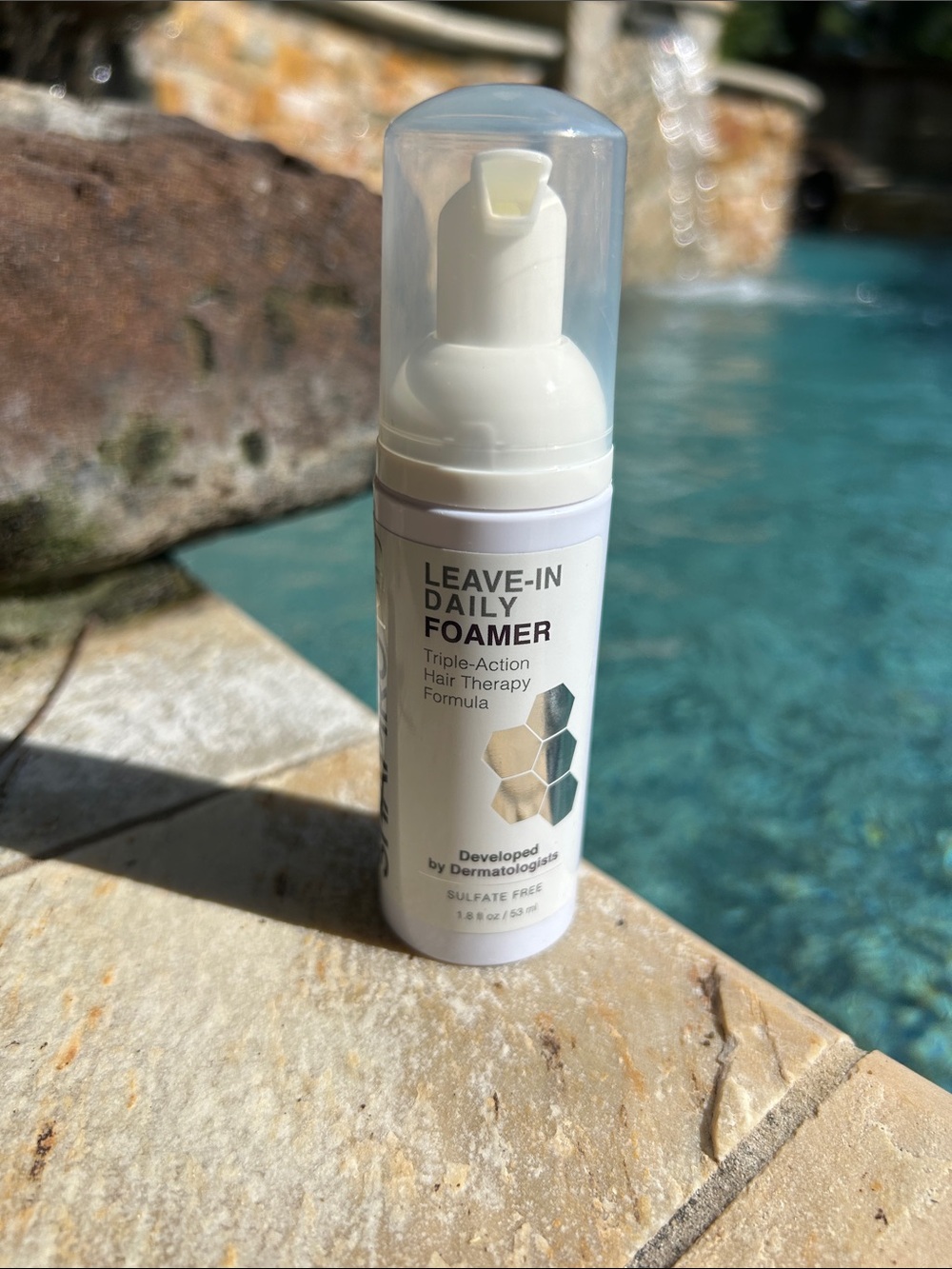 Shapiro MD leave in daily foamer 1.8 fl oz new